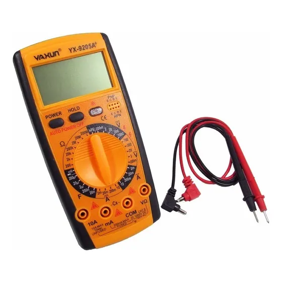 Tester Digital Yaxun Yx9205a Multimetro Tecnicos Electronica Reparacion Celulares Tablets Servicio Tecnico