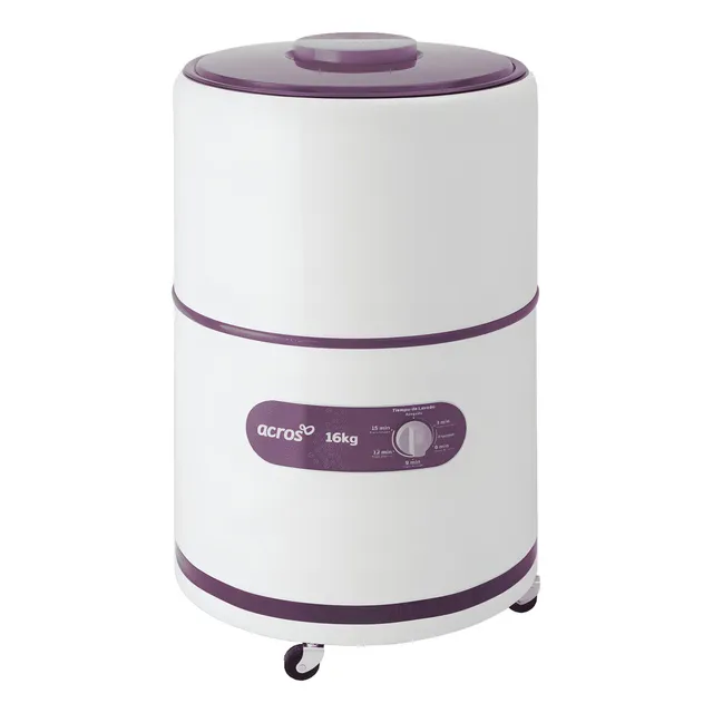 Lavadora semi-automática Acros hasta 16kg color blanco/morado