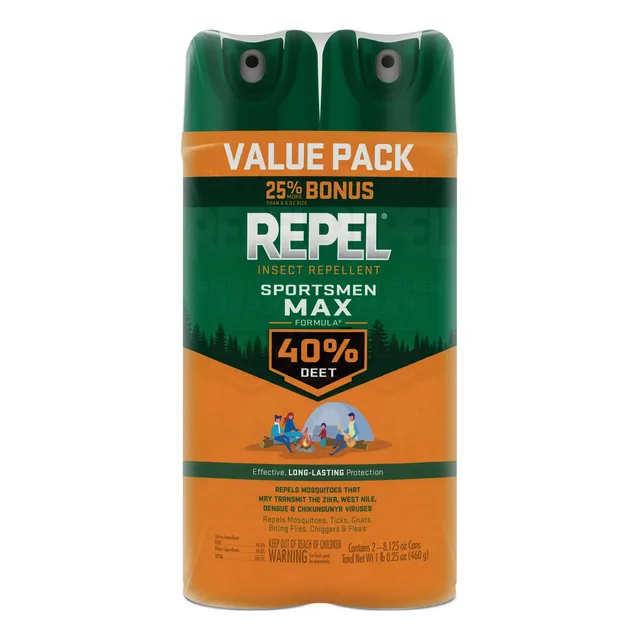 Repel Max Repelente Para Mosquitos E Insectos 2 Pz Importado