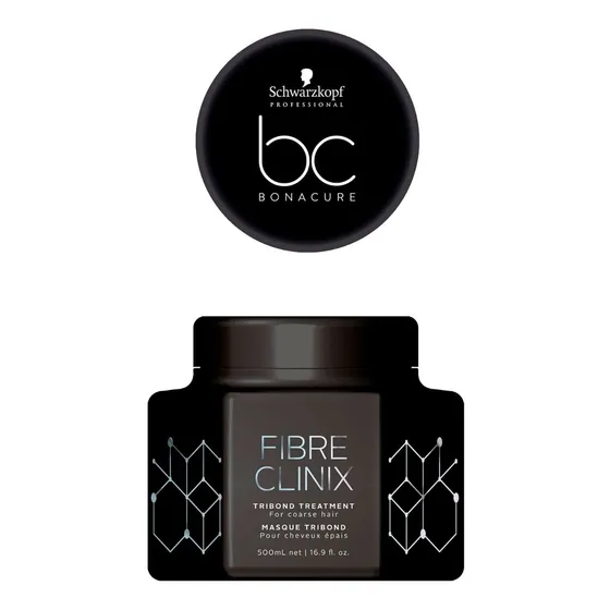 Mascara Fibre Clinix Schwarzkopf 500ml Cabellos Gruesos
