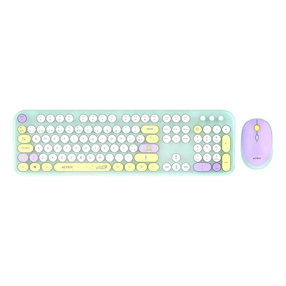 Combo 2 En 1 Inalámbrico Creator Chic K- Colors Mk485 2.4mhz