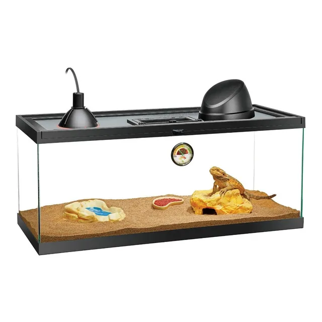 Dragon Barbudo Terrarium  Zilla Combo 77x32x32 Cms