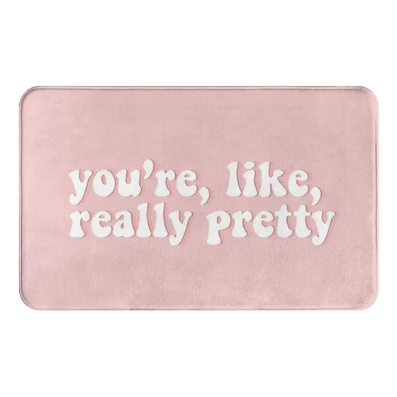 Like Really Pretty Mean Girls Tapete Baño Negro Para X