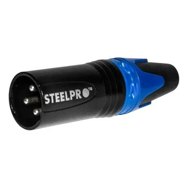 Conector Xlr Macho Steelpro Xlr-pout