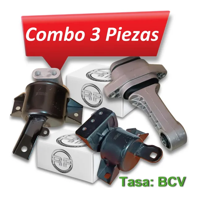 Bases Motor Caja Aveo Combo