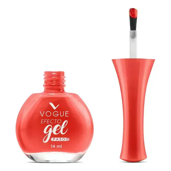 Esmalte de uñas color Vogue Efecto Gel Gel de 14mL de 1 unidades color Amar