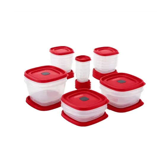 Envases 40 Piezas Varios Tamaños Easy Find Rubbermaid
