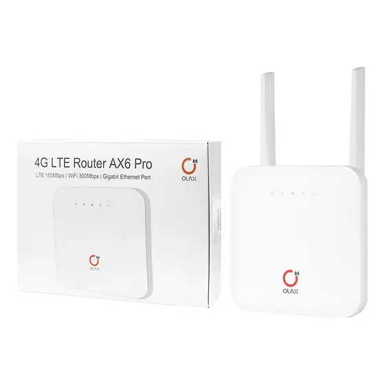 Módem Router Olax Ax Pro Liberado 4g Con Todas Las Operadora