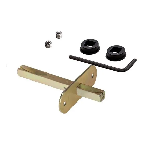Kit Maçaneta 1/2 Bola Fixa Ep Pado Cor Zincado