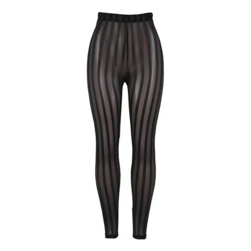 Leggins De Malla Transparente