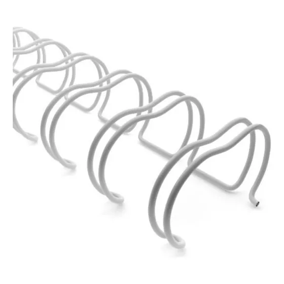 Wire-o Para Encadernação 3x1 A4 Branco 7/16 Para 90fls 100un