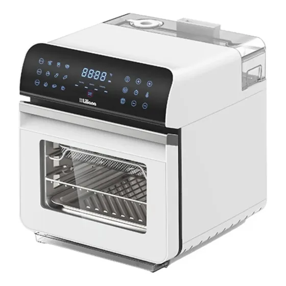 Freidora De Aire Liliana Con Vaporizador Steamfry Oven 11l Color Blanco