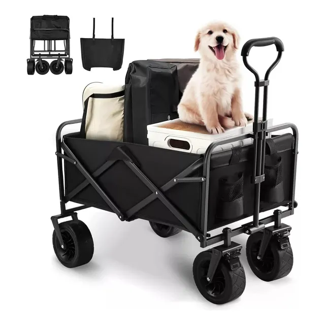 Carrito Carrucha De Carga Xl Plegable