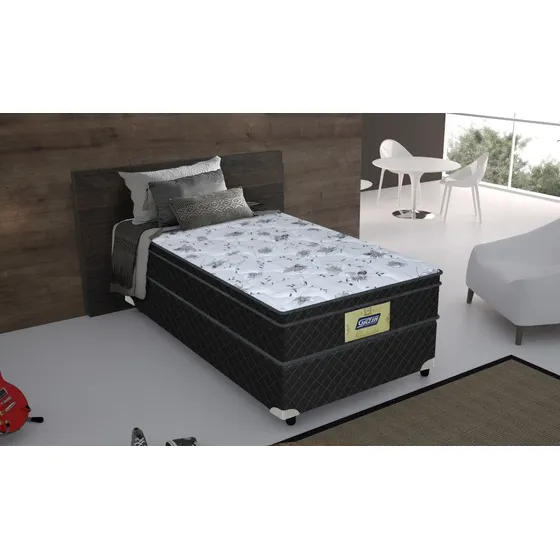 Sommier Somier 1 Plaza Resortes Conjunto Gladiador 0.90
