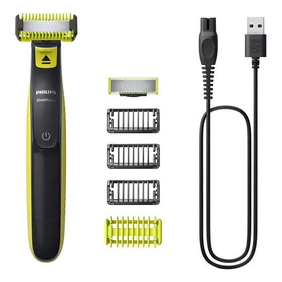 Afeitadora Oneblade Face And Body Qp2824\u002F10 Philips Color Amarillo | MercadoLibre