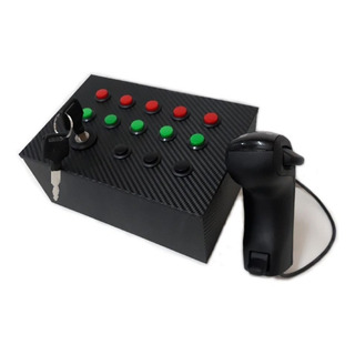 Button Box 14 Funções + Manopla Scania G27 G29 Ets2 Ats Pc Button Box 14 Funções + Manopla Scania G27 G29 Ets2 Ats Pc