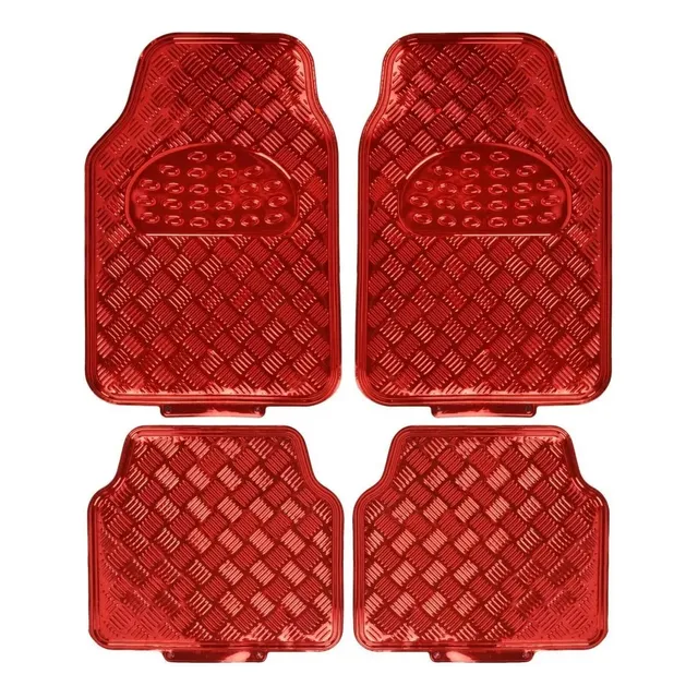 Tapetes Diseño Rojo Metalico Para Bmw X1  2.0l Diesel Turbo