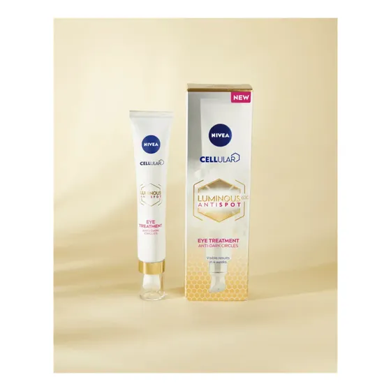 Nivea Luminous Antimanchas Contornos De Ojos Antiojeras 15ml