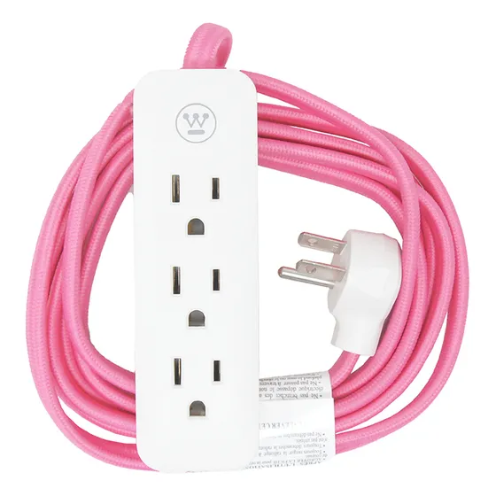 Multicontacto Westinghouse We96755 3 Tomas 2.7m Rosa 10a