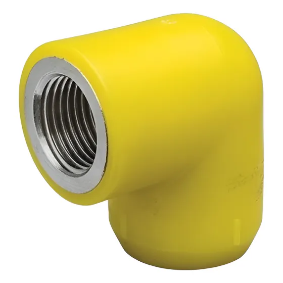 Codo Fusiogas Termofusion R/ Hembra 25mm X 3/4  A 90°