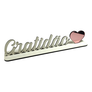 Palavra Decorativa De Mesa Quarto Sala Gratidão Mdf Palavra Decorativa De Mesa Quarto Sala Gratidão Mdf