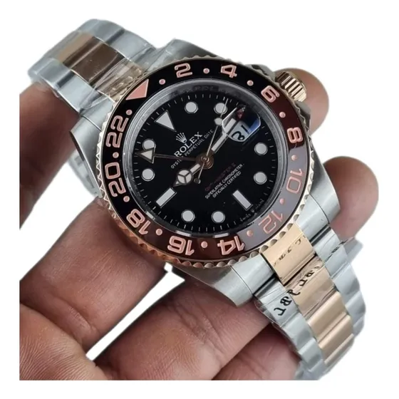 Reloj Gmt Master Root Beer C/caja Full Set Automático 41 Mm
