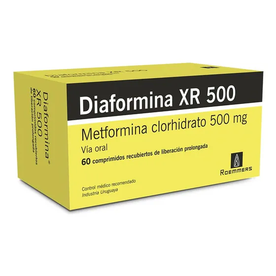 Diaformina Xr 500 Mg. 60 Comp.