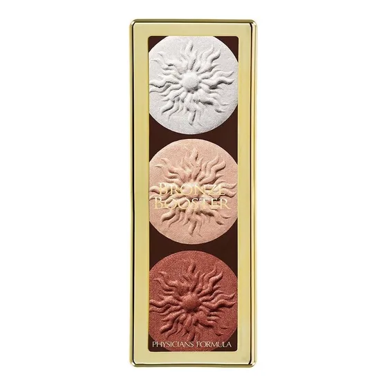 Physicians Formula Paleta Iluminador,contorno Bronze Booster Tono del iluminador 6809 Tono del maquillaje Shimmer Strobing