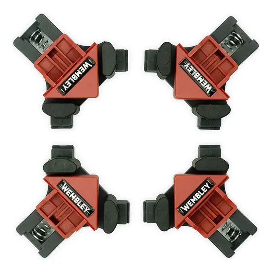 Set Prensa Rapida Esquinera Angular Wembley X 4 Un 7933 Dgm
