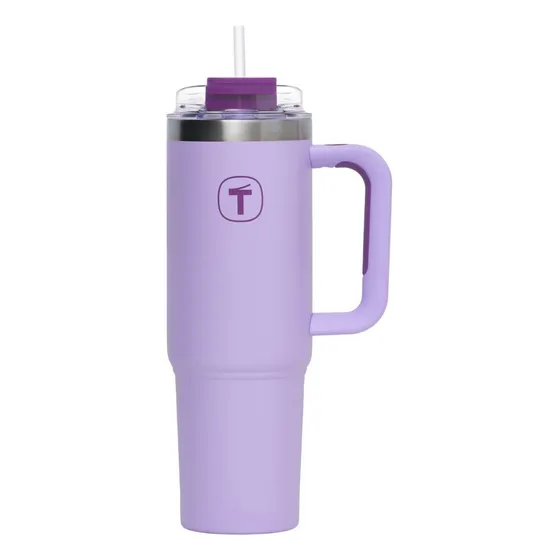 Termo Tupperware Big T 1.1l Frio Caliente Morado