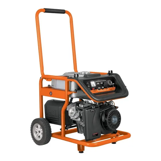 Planta Eléctrica Portátil A Gasolina Bifásico 5500 W Truper GEN-55X