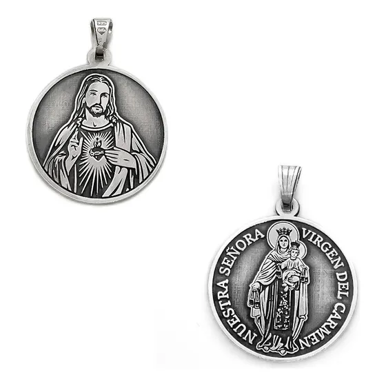 Dije Escapulario Plata 925