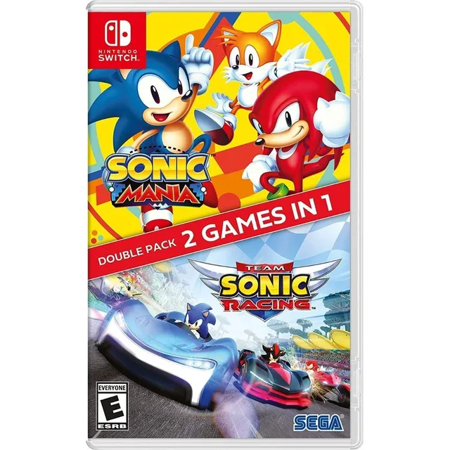 Sonic Mania + Team Sonic Racing Pack Nintendo Switch Nuevo
