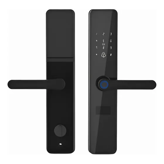 Cerradura Inteligente Negra Ttlock, Huella, Tarjeta Y Clave