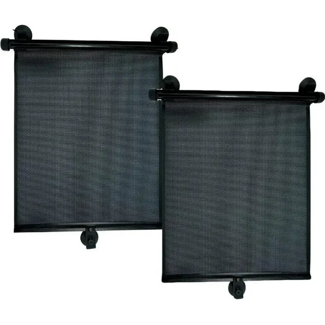 Cortinas Parasol Enrollable 2u Ventanilla Auto Vexo Floresta