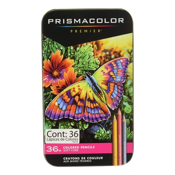 Colores Prismacolor Premier Profesionales Suaves 36 Piezas
