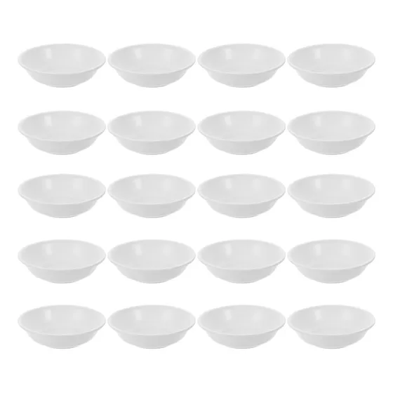 Cuenco Inmersion S 20 Plato Salsa Plastico Para Soja Redondo