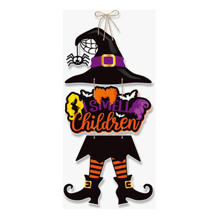 A Colgante Para Puerta Con Tema De Fiesta De Halloween En C A Colgante Para Puerta Con Tema De Fiesta De Halloween En C