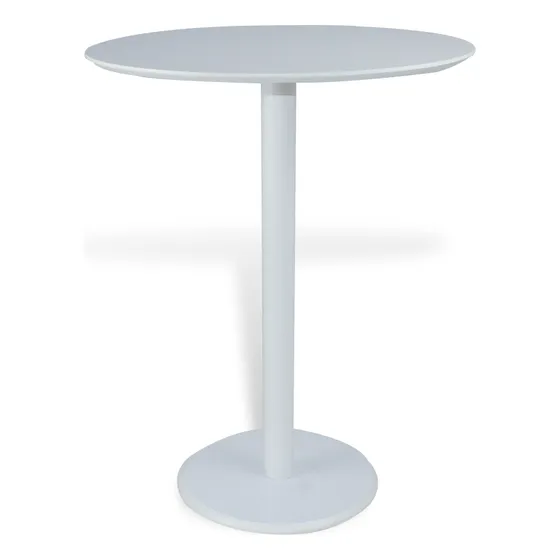 Mesa Lateral Monopé De Laqueado 40 Cm 