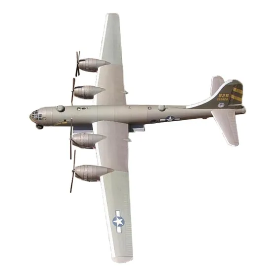 W Avião De Brinquedo Em Escala 1/48 B29 Para Adultos