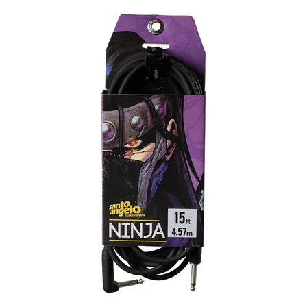 Cabo P10 X P10l Santo Angelo Ninja L 15ft 4.57m Cor Preto
