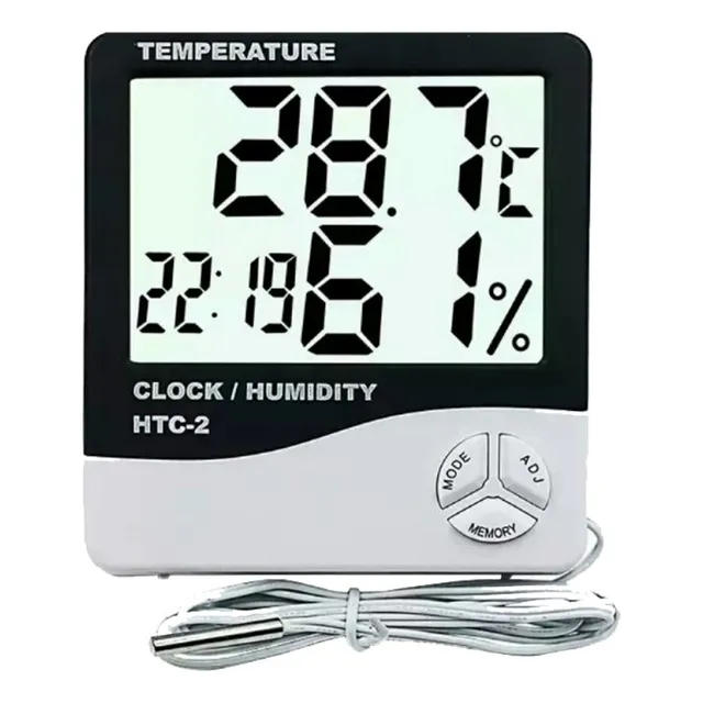 Termómetro Higrometro Htc 2 Con Celda