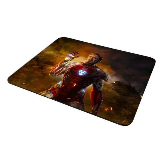 Mouse Pad Ert Avengers #15 Yo Soy Iron Man Gemas Infinito