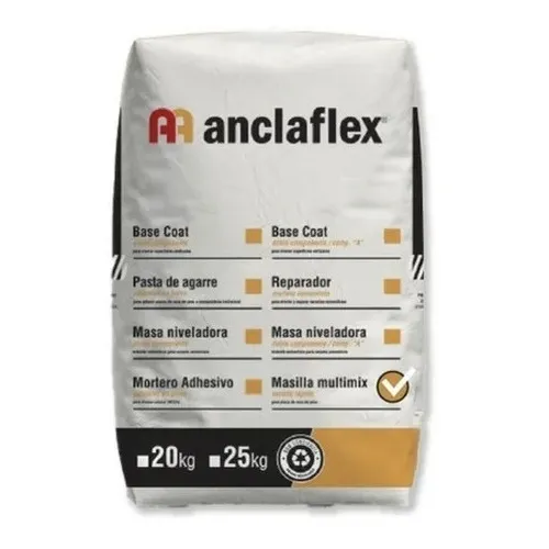 Masilla Secado Rapido Anclaflex 30 Min 20 K - Smf