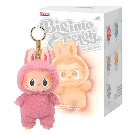Labubu Pelúcia Pop Monstros Chaveiro Colecionável Sortida