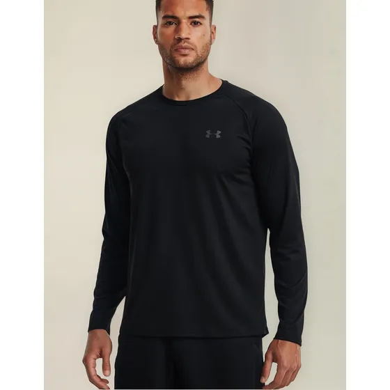 Remera Under Armour Training Hombre Tech 2.0 Ls Black - Menp