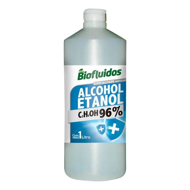 Alcohol Absoluto 96% Etanol Desnaturalizado Litro