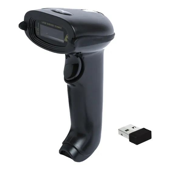 Lector De Código De Barras Nictom LCB3100 1d 5v Negro inalambrico 260 códigos por segundo Windows, Android, iOS