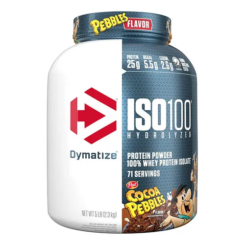 Dymatize Iso 100 Hydrolyzed Pebbles Proteina Hidrolizada Aislada 5 Lb Cocoa Pebbles