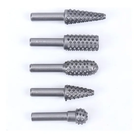 Mini Escofinas Para Madera Uso Taladro Mini Torno 5 Piezas